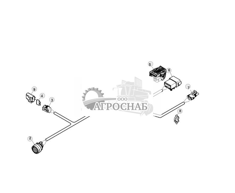 All Run Blockage Harness Extension, Wing (775101 - ) - ST903921 65.jpg